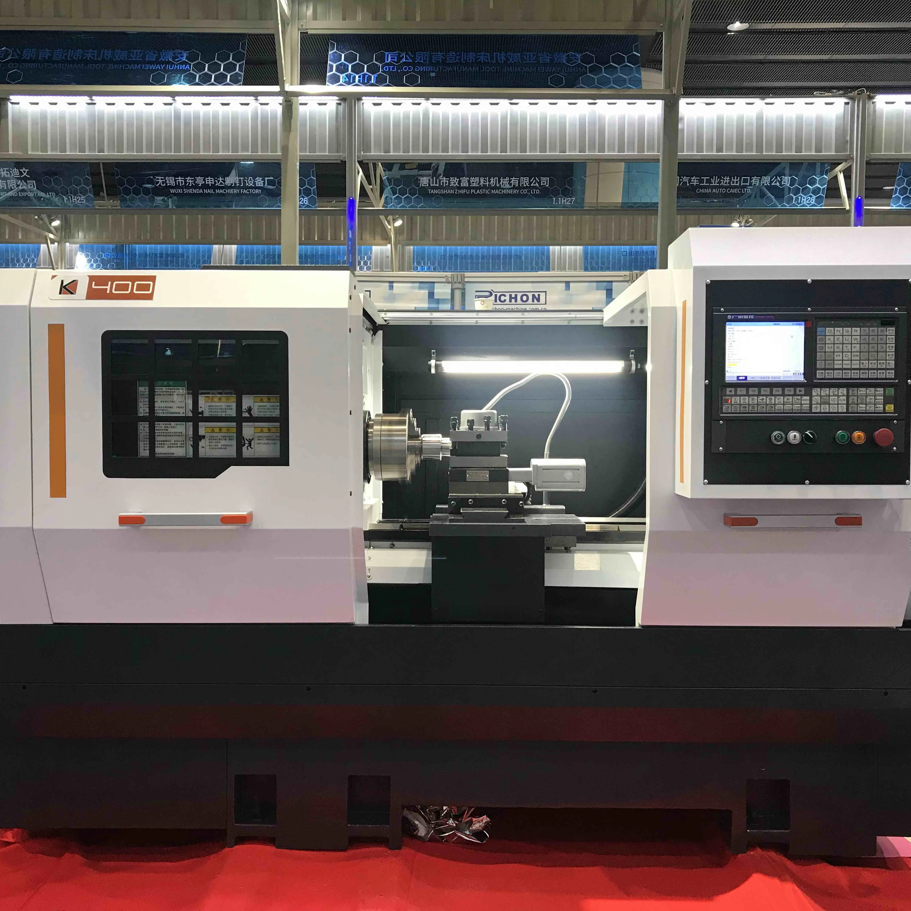 Horizontal CNC Lathe K400/750 mesin bubut torno para metal cnc lathe machine