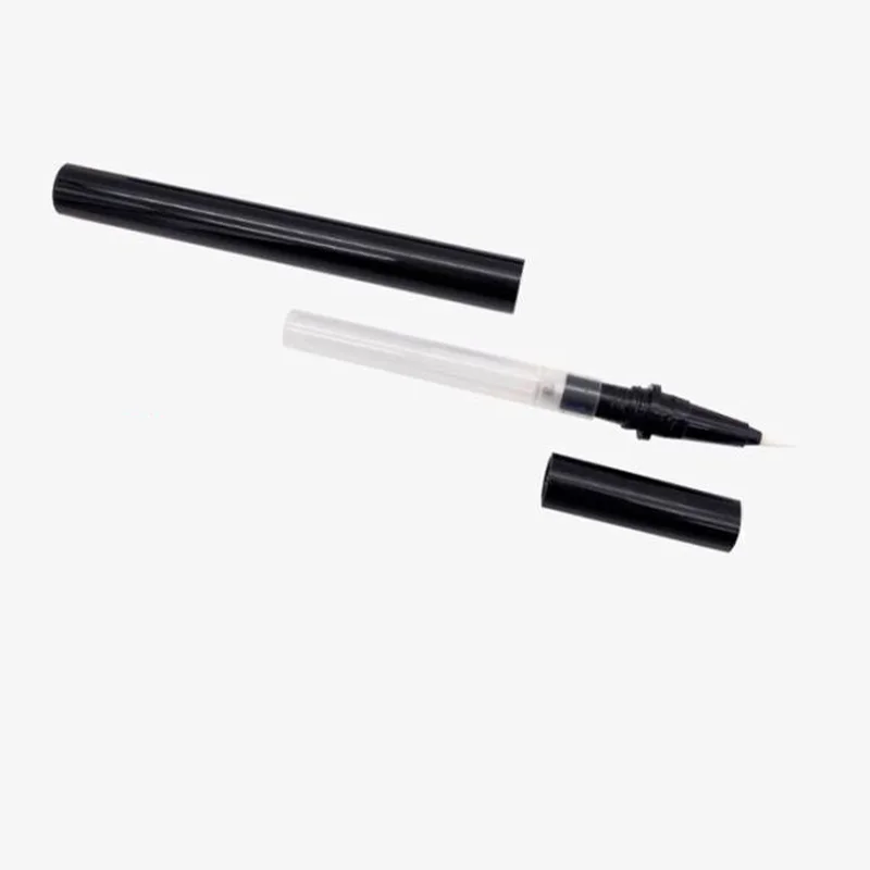 Wholesale Custom Logo private label empty plastic refillable black liquid eye liner container eyeliner glue pen bottle tubes