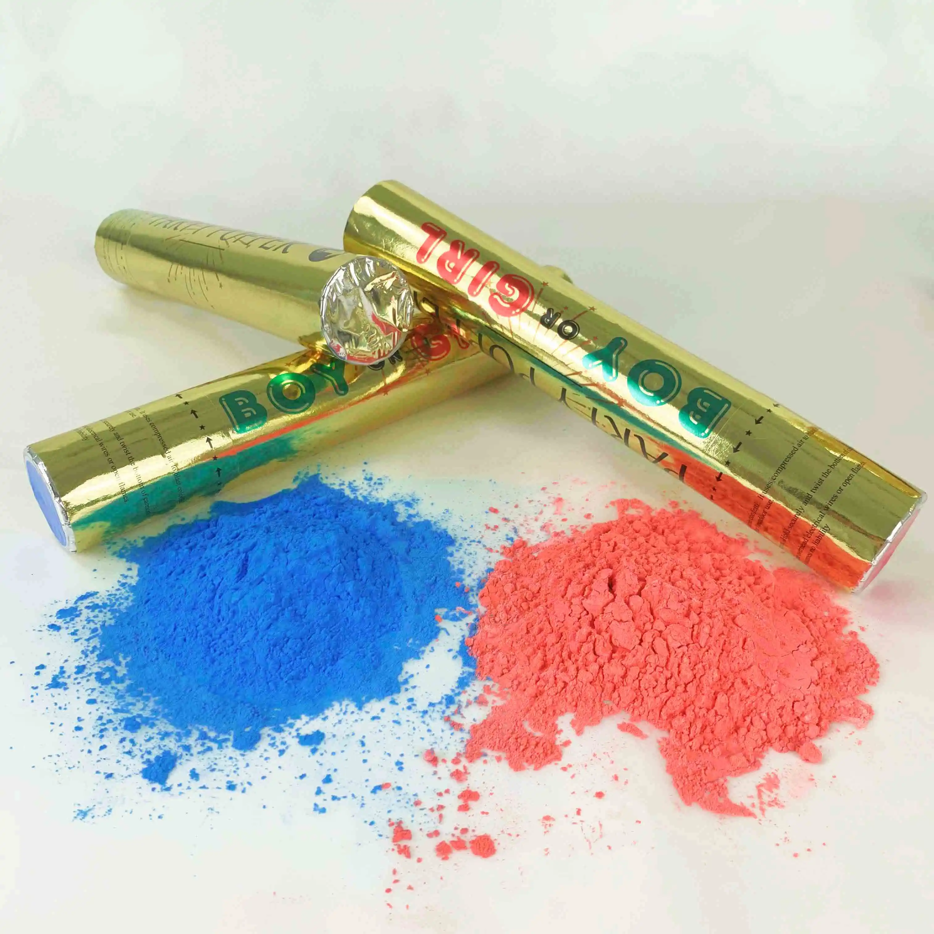 Party Items Personalized Handheld Biodegradable Gold Gender Reveal Confetti Cannons Party Popper