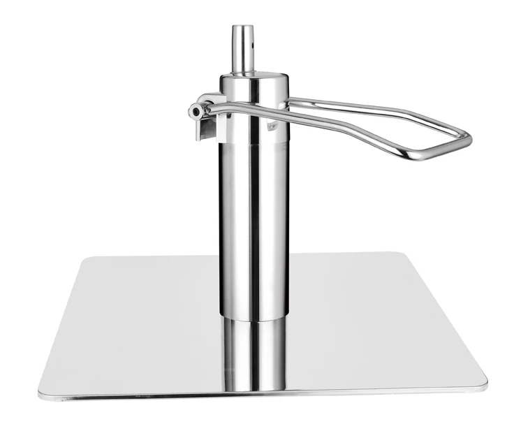 salon chair base hydraulic pump with stainless square base G3102