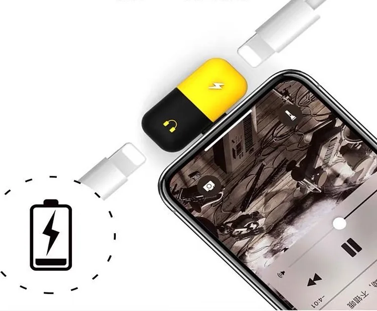  Быстрое зарядное устройство 3 в 1 Разветвитель для наушников и телефонов IOS usb-разъем перегородки адаптер зарядного