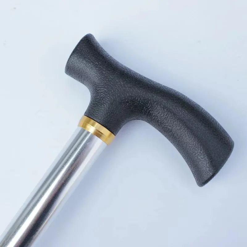 Four leg antiskid crutches and stable retractable walking aid walking stick for elderly