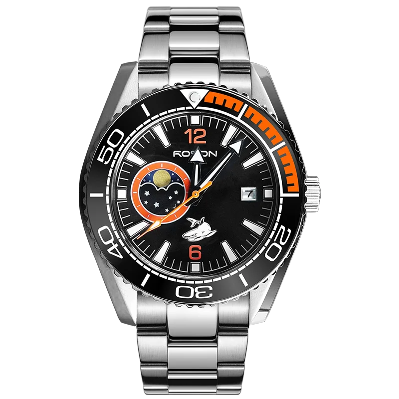 China manufacturer custom OEM/ODM automatic mechanical watch transparent for men