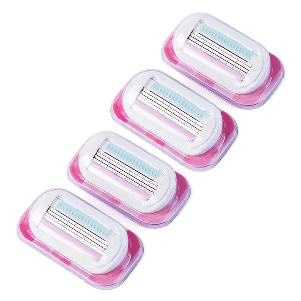 Женские картриджи для бритвы, совместимы с Gillette Venus и другими для комфортного бритья