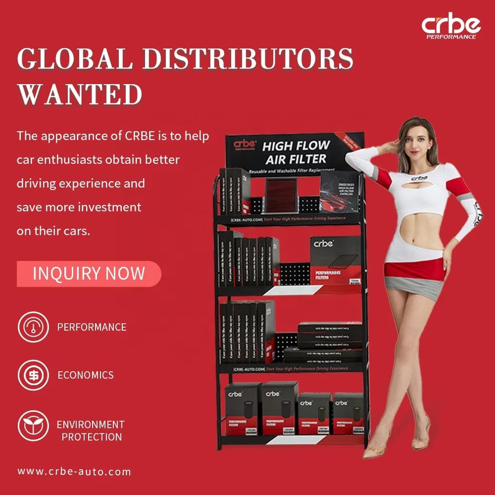 CRBE CR2070 K & N 33-2070 BMC FB13201 X3 E83 моющийся Высокопроизводительный воздушный фильтр для m3 325i детали двигателя bmw