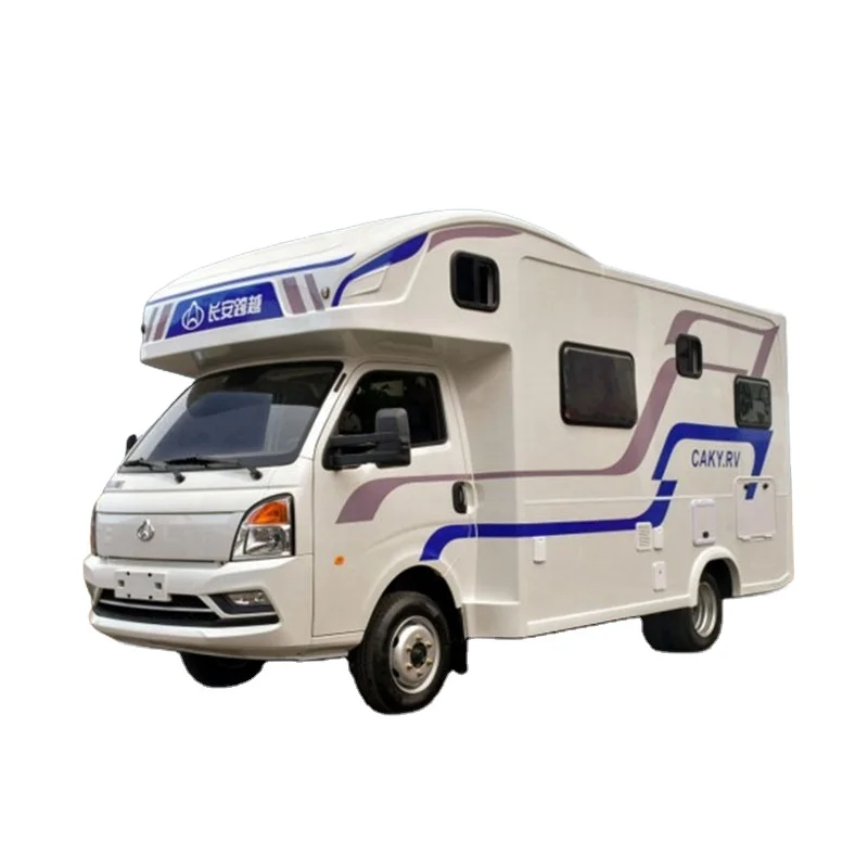 2024 New Changan Travel Trailers Motorhome Mobile Home Rvs 6 Seats Motorhome Caravan Van Travel Trailer for Family Tourer