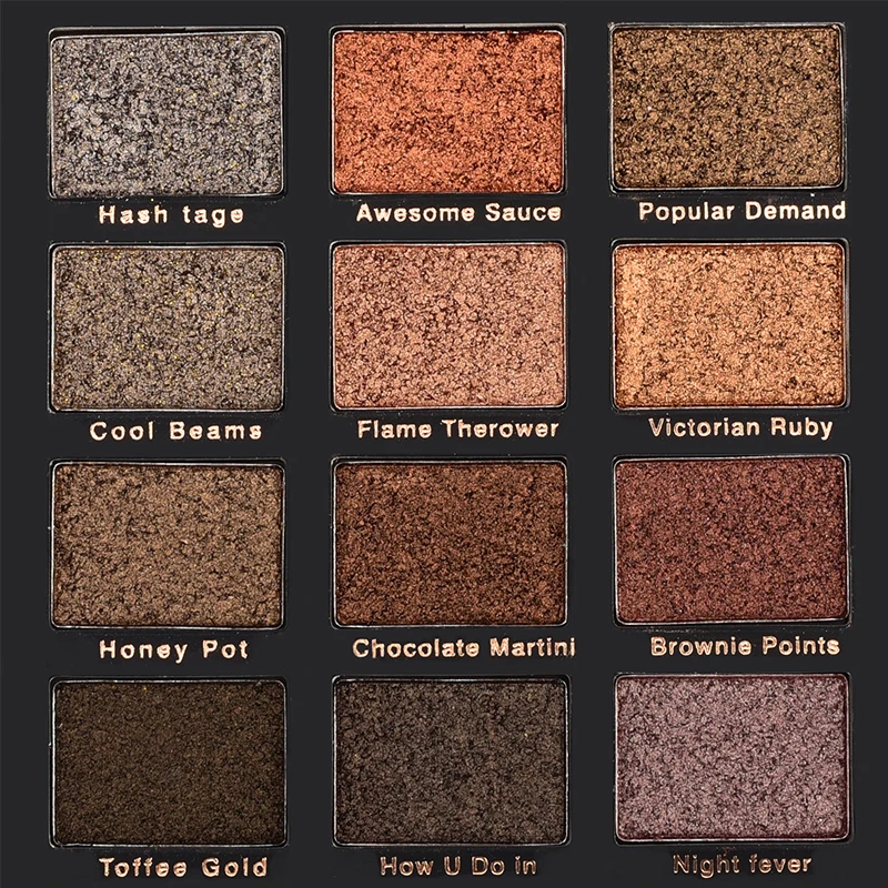 Private Label Set Custom Talc Cruelty Free Heart Shape Square With Mirror Matte Shimmer Glitter 30 Nude Colors Eyeshadow Palette