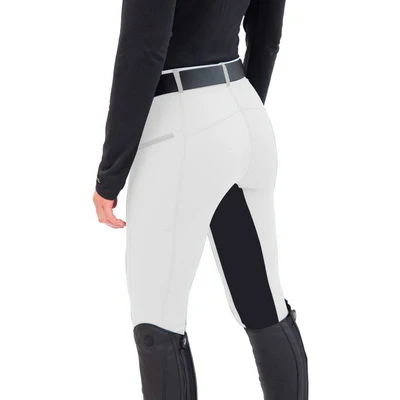 European and American Fashion Equestrian Pants Slim Elastic Stitching Riding Pants Casual Feet Pants