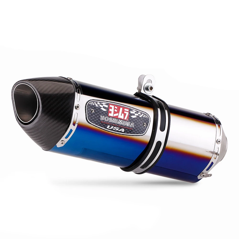 51mm universal motorcycle yoshimura r77 modified exhaust pipe db killer silencer for honda xmax300 cbr650 z900 r1 r6 er6n ninja