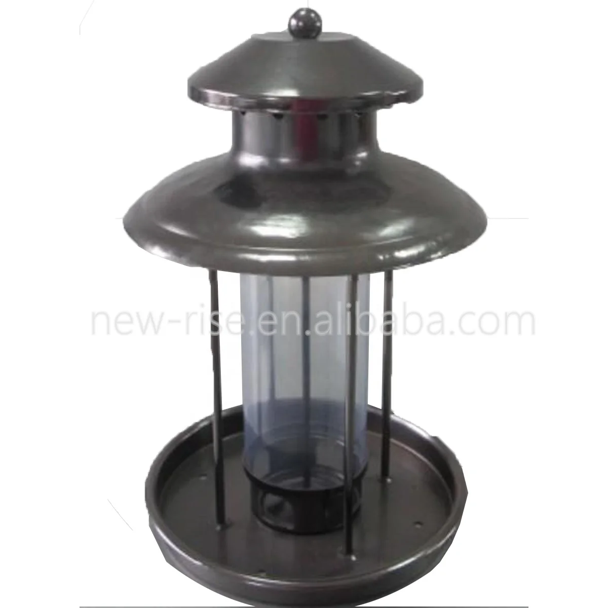 Deluxe Lantern Seed Feeder Bird Feeder for Outdoor Garden Hanging Squirrel Proof Birdfeeder