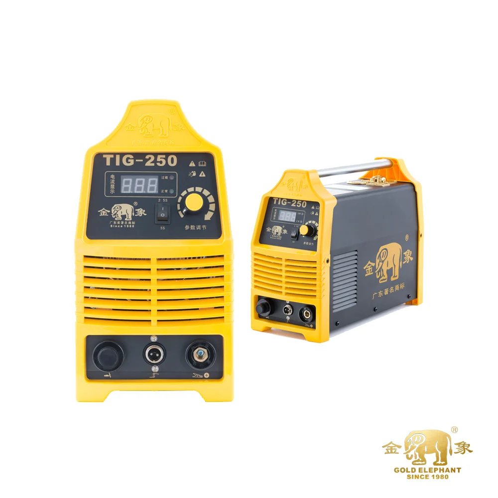 GOLDEN ELEPHANT High-frequency igbt inverter tig welding equipment automatic welder of chinese welding machine 250 amp