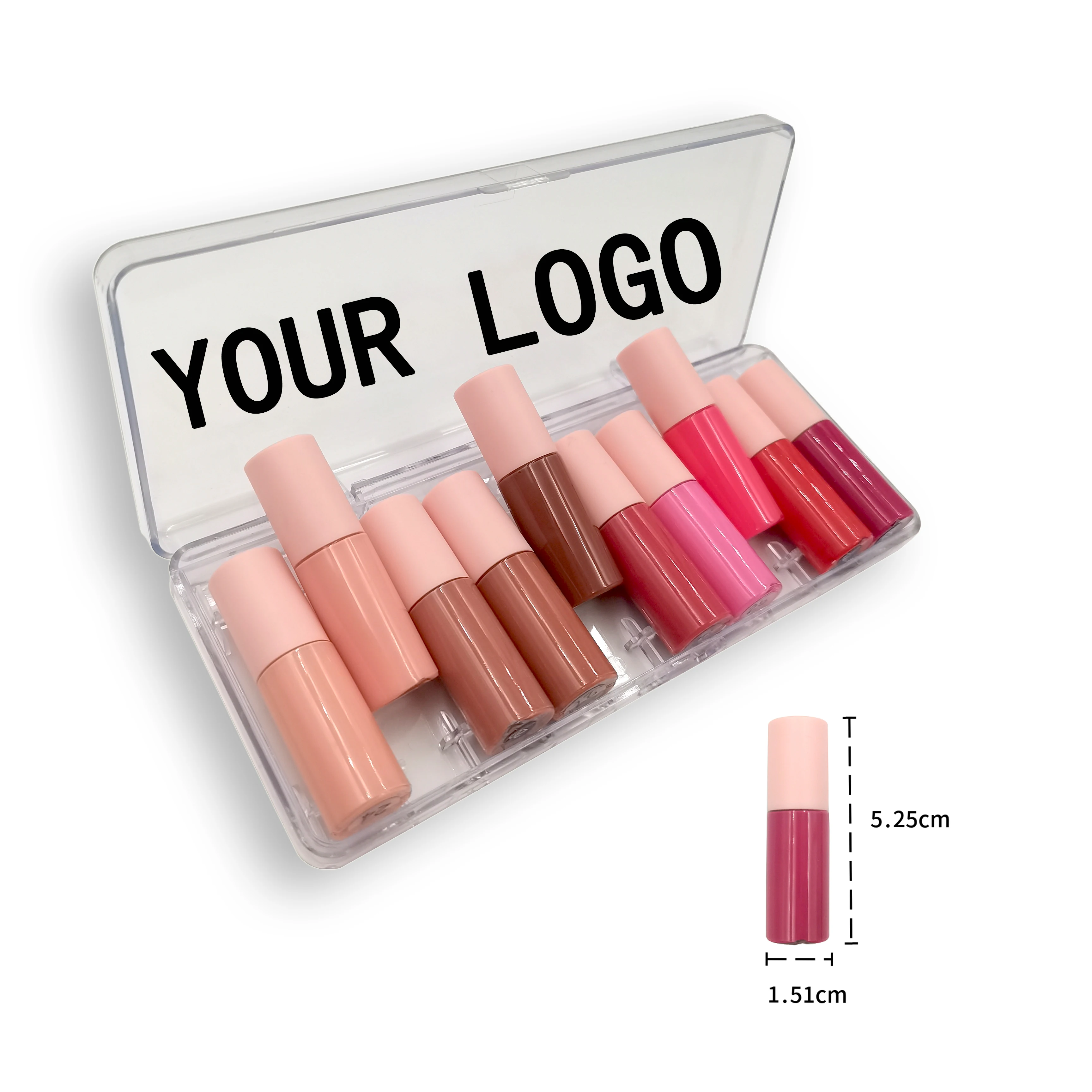 Make Your Own High Quality Hot Selling Lip Tint Lip Gloss Lipstick Private Label 5G Liquid Customized Package 3 Years OEM/ODM