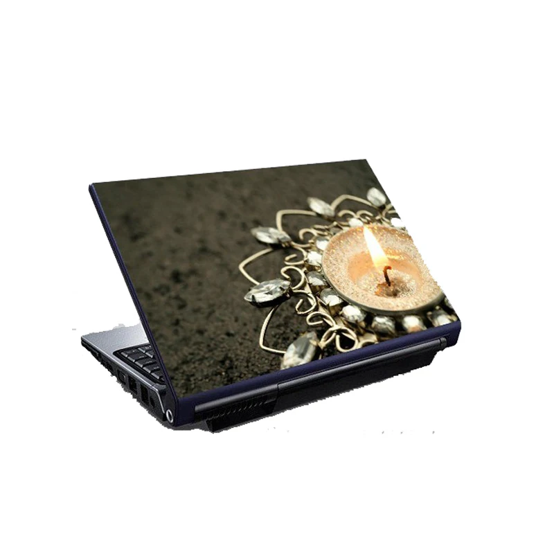 Лучшая цена, чехол для ноутбука, 3D компьютерная бумага, 15,6 дюйма, черные наклейки-этикетки