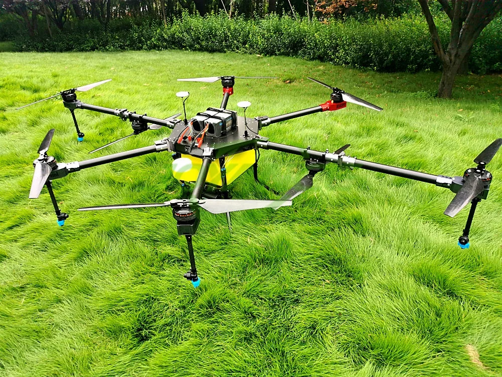 15kg payload agriculture drone electrostatic spraying gyrocopter