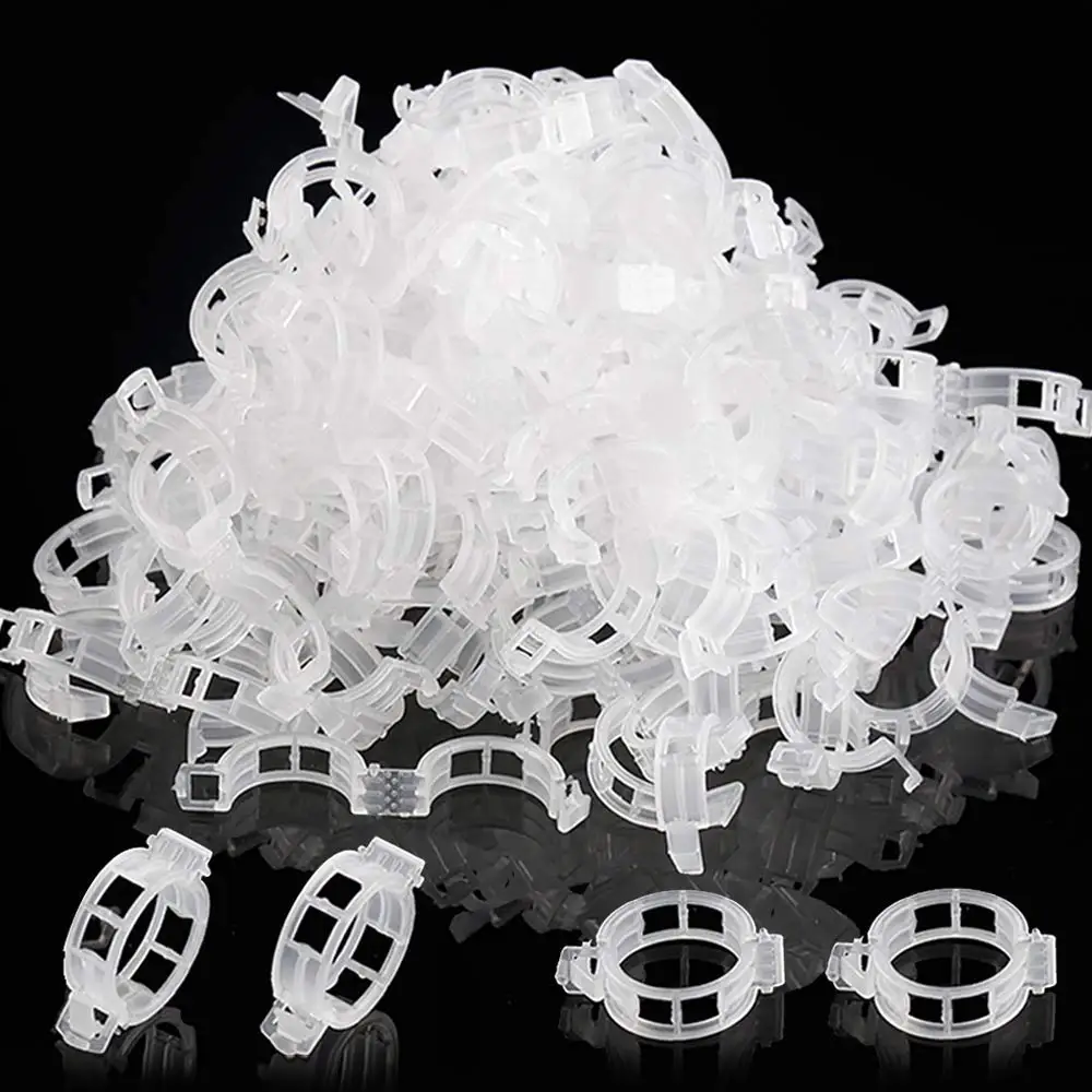 Amazon Hot Sale 100PCS Plant Support Garden Tomato Trellis Clips Durable Crop Clips Garden Trellis Clips,GD0001