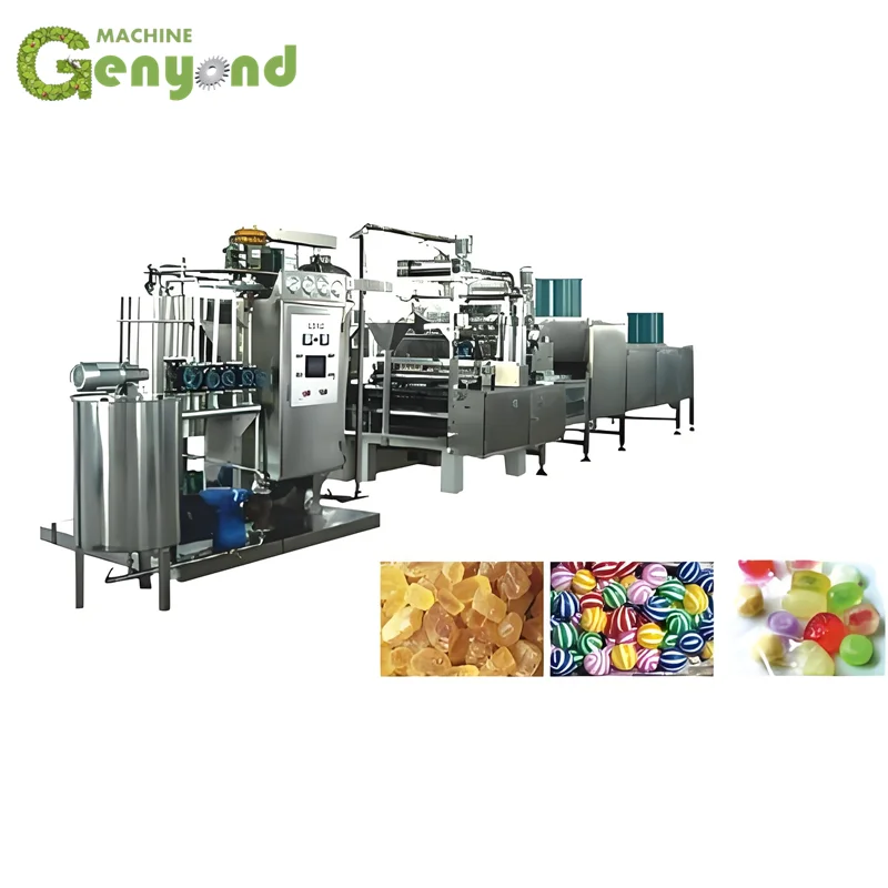 Genyond Automatic Toffee Candy Making Machine Price /hard candy machine / Candy Making Machine