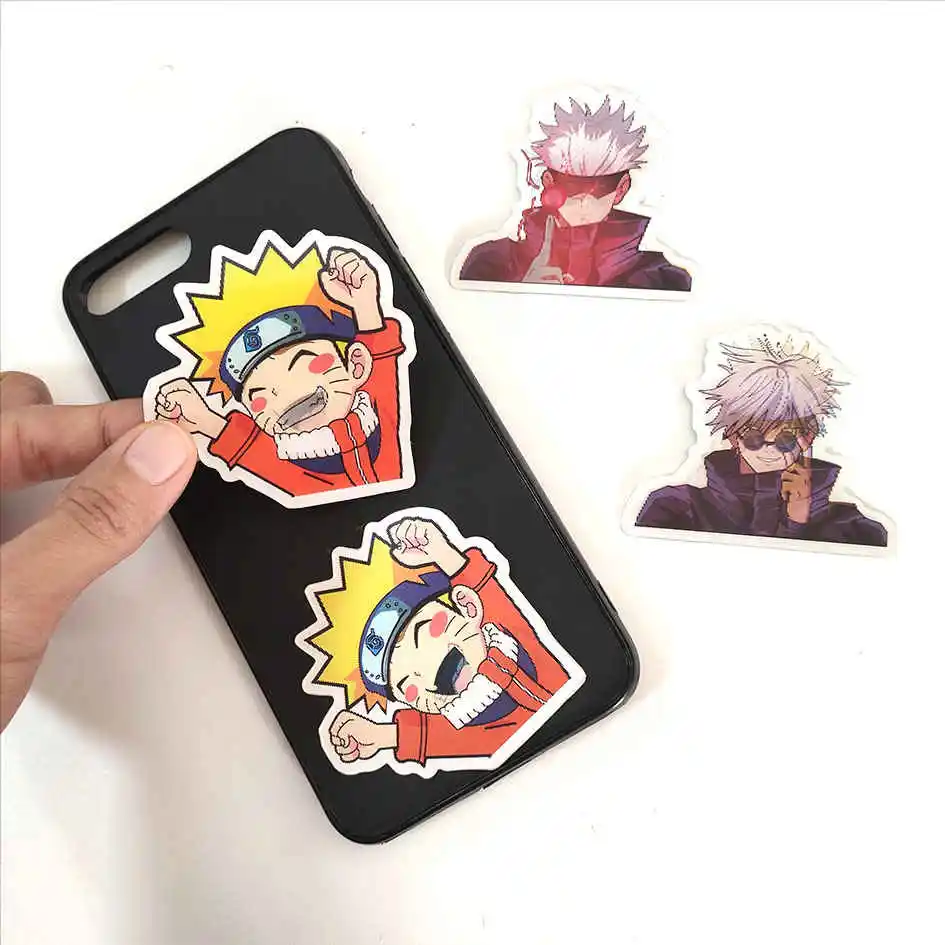 300designs Phone Stickers Wholesale Lenticular Motion Sticker for Mobile Phone Anime Demon Slayer Mobile Phone Anime