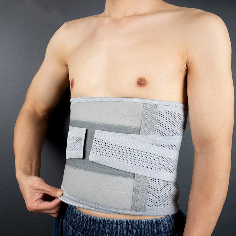 High Quality Breathable Compression Waist Support Fitness Lumbar Waist Brace Wrap Back Braces For Lower Back Pain Waist Trainer