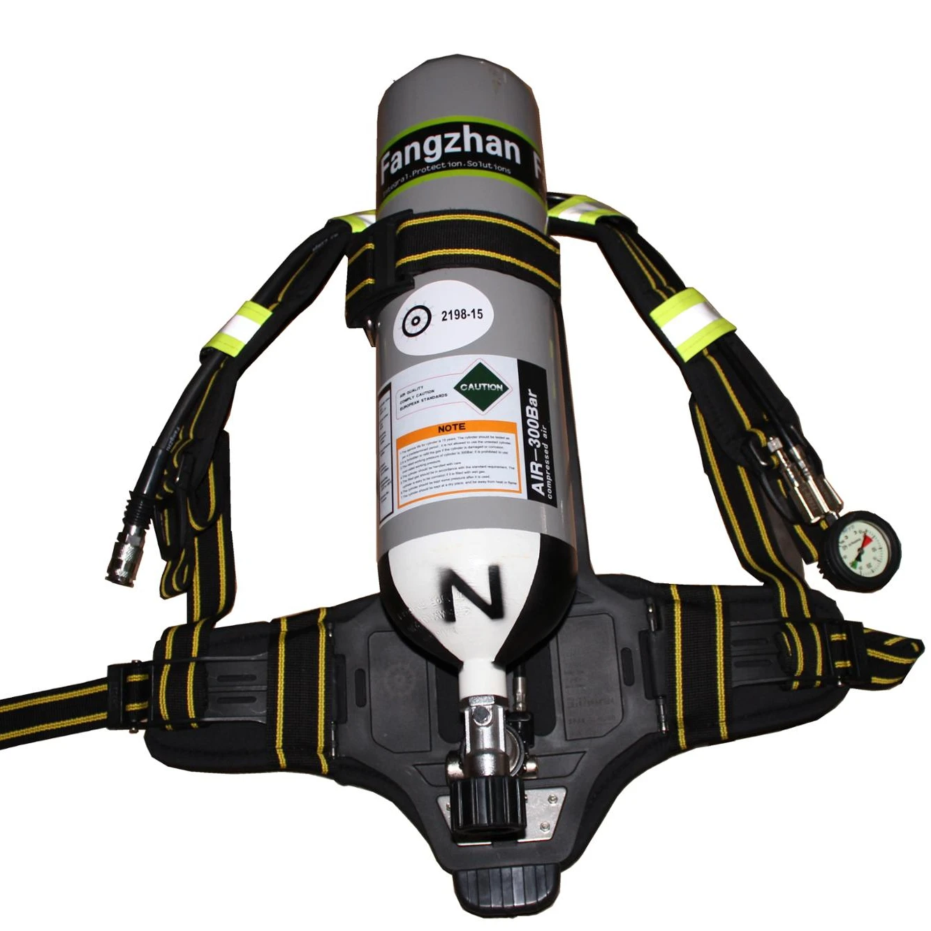 Воздушный дыхательный аппарат FANGZHAN SCBA с положительным давлением EN136 EN137 воздушный