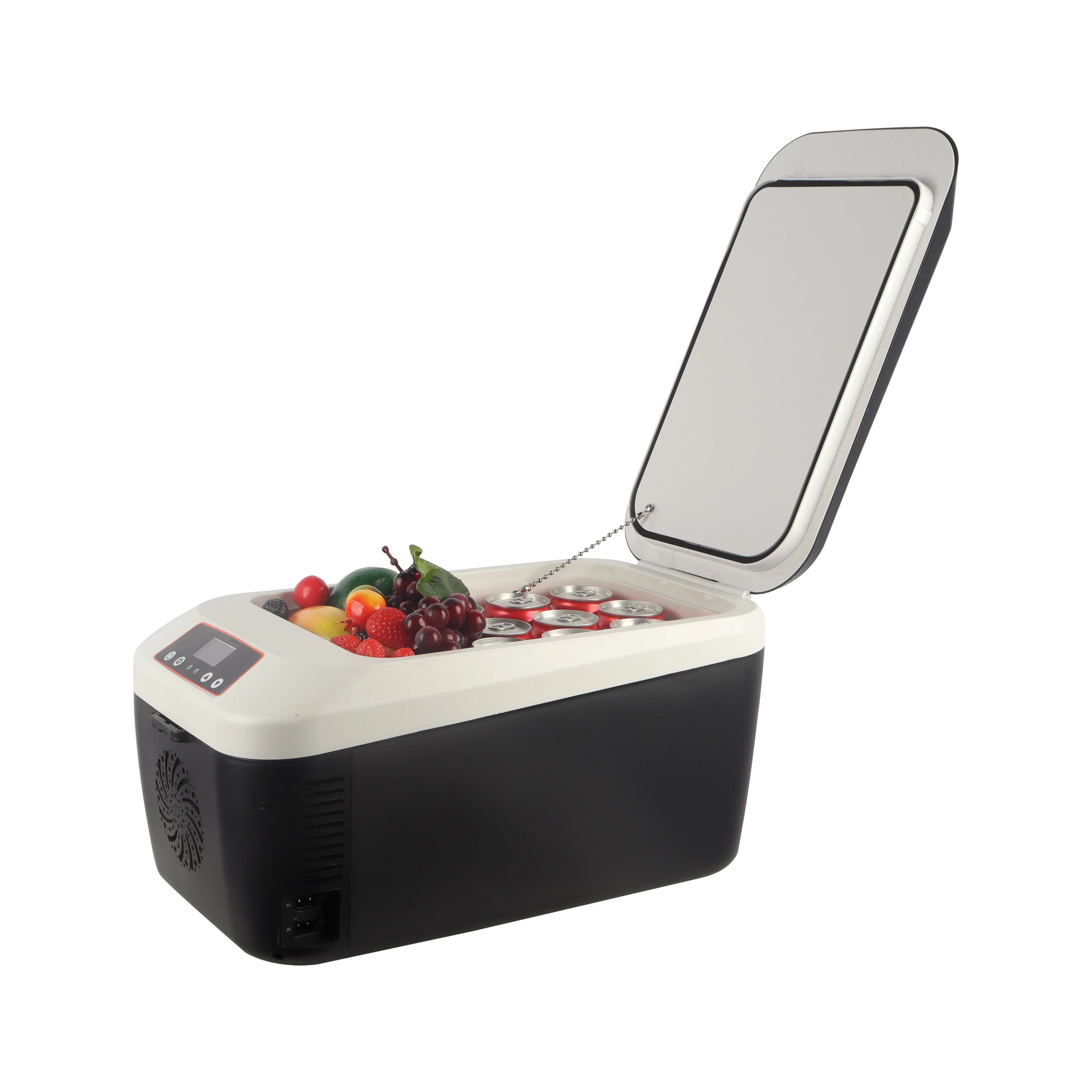 Portable Outdoor 12 volt Car 220 volt Home Mini Capacity 12L Plastic Warmer Cooler Box Camping Cooler