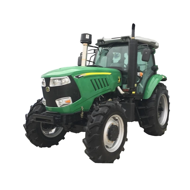 Cheap Low fuel consumption diesel-powered four-wheel drive 70hp agricultural field cultivator tractor