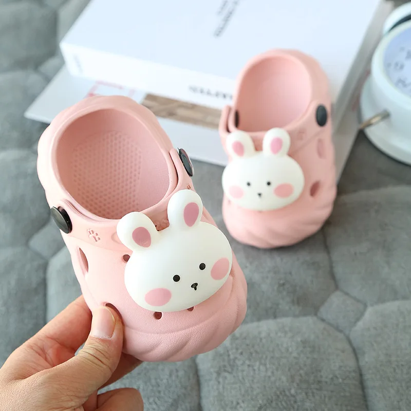 Cute Kids Croc Shoes High Quality Casual Shoes Non-slip Clogs Slippers Slides Lightweight Soft Sole Croc Sandals Boys Girls