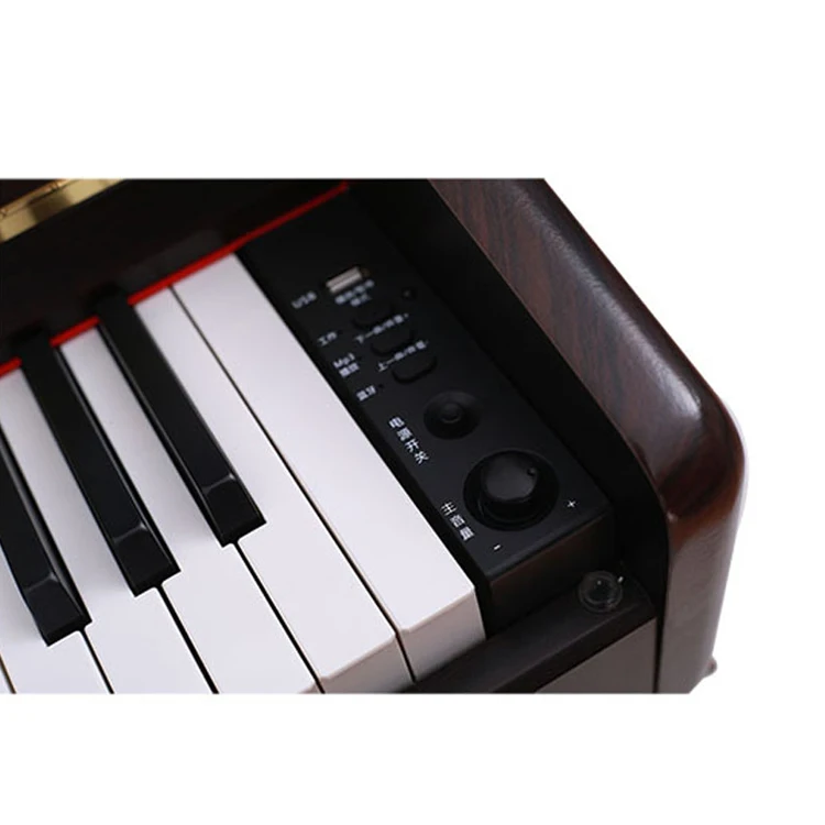 keyboard musical instruments toy with micropho rubber contact strip for Digital Electric piano