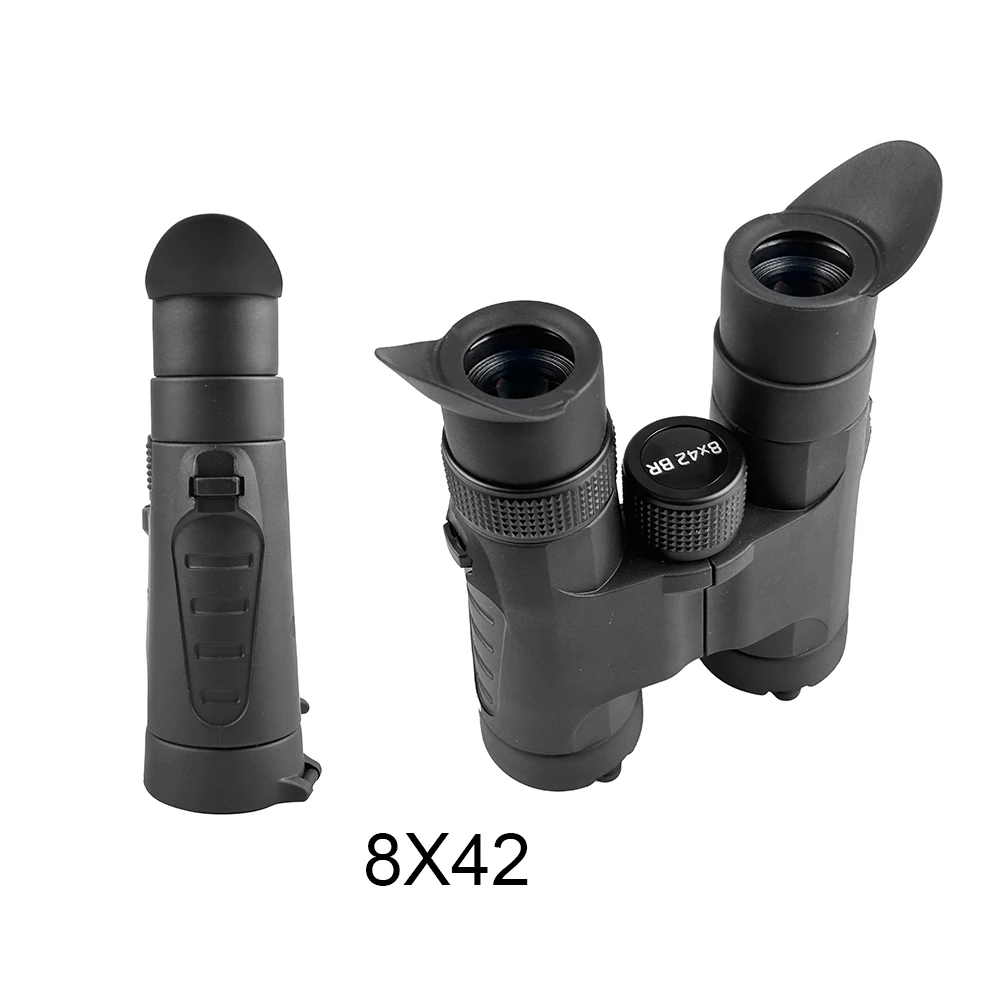 Оптовая продажа водонепроницаемый бинокль 8x42 высокого качества телескоп мощный для походов на открытом
