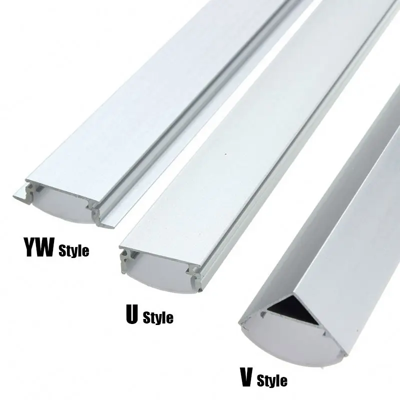 1707 aluminum profile for furniture 8mm led strip aluminum mounting channel rgbw light aluminum