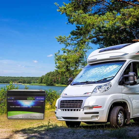 Warranty 3 Years Cycle Life 3000 Times Lifepo4 12v 200ah Battery For Home Appliances