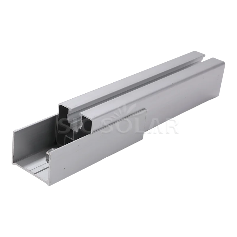 R4040 Rail Splice Solar Pv Mount Bracket Roof Rail Connector Solar Structure Accessories