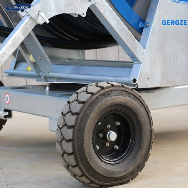 Automatic New Type Agriculture Traveling Hose Reel  Rain Gun Sprinkler irrigation machine in farm System for sale