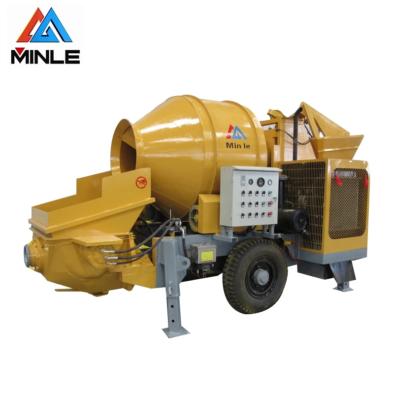 JBS30 Mobile diesel concrete mixer pump price in india