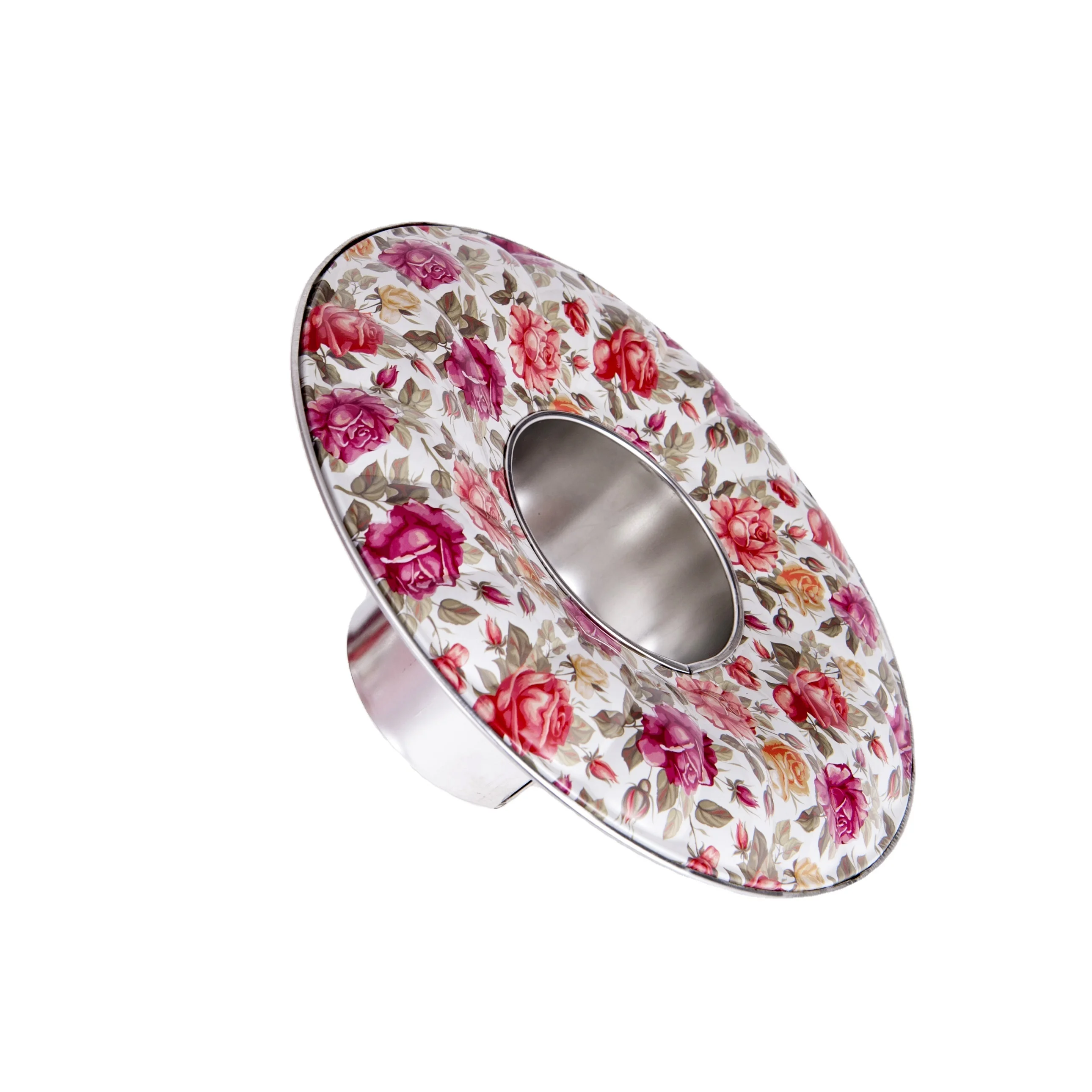 
9.6 Inch Round 2 in 1Springform Bundt Cake Mold with Removable Bottoms 