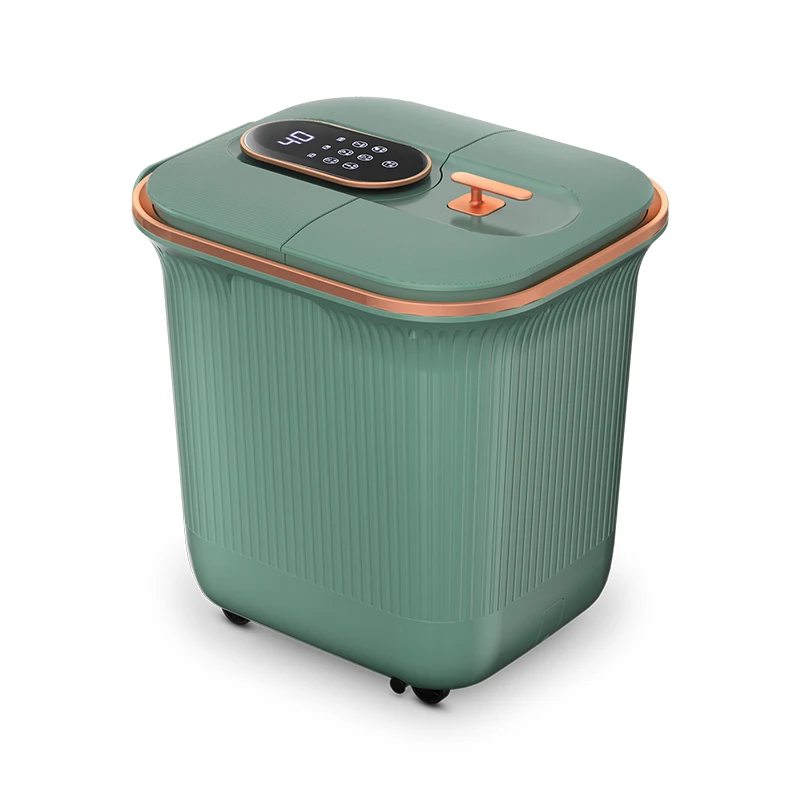 Бытовой автоматический Электрический массажер для ног, ванночка для педикюра с постоянной температурой и подогревом, спа