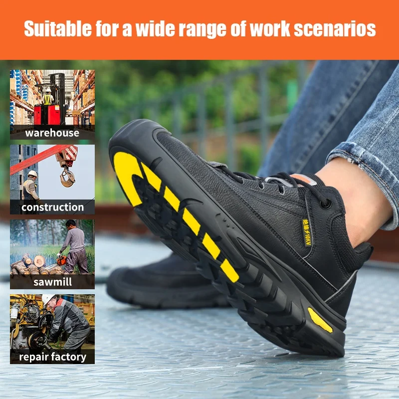 JINGTU Insulated 10KV safety shoes Waterproof microfiber upper Safety shoes for men