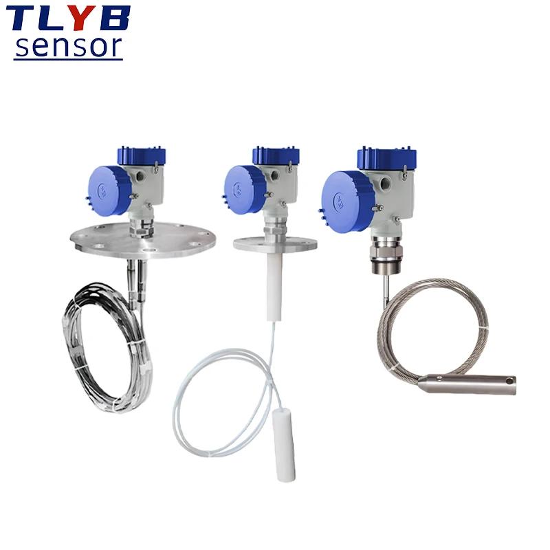 Liquid guided wave radar Level meter High frequency radar transmitter Sensor Silo liquid water 1.8G measurement tool