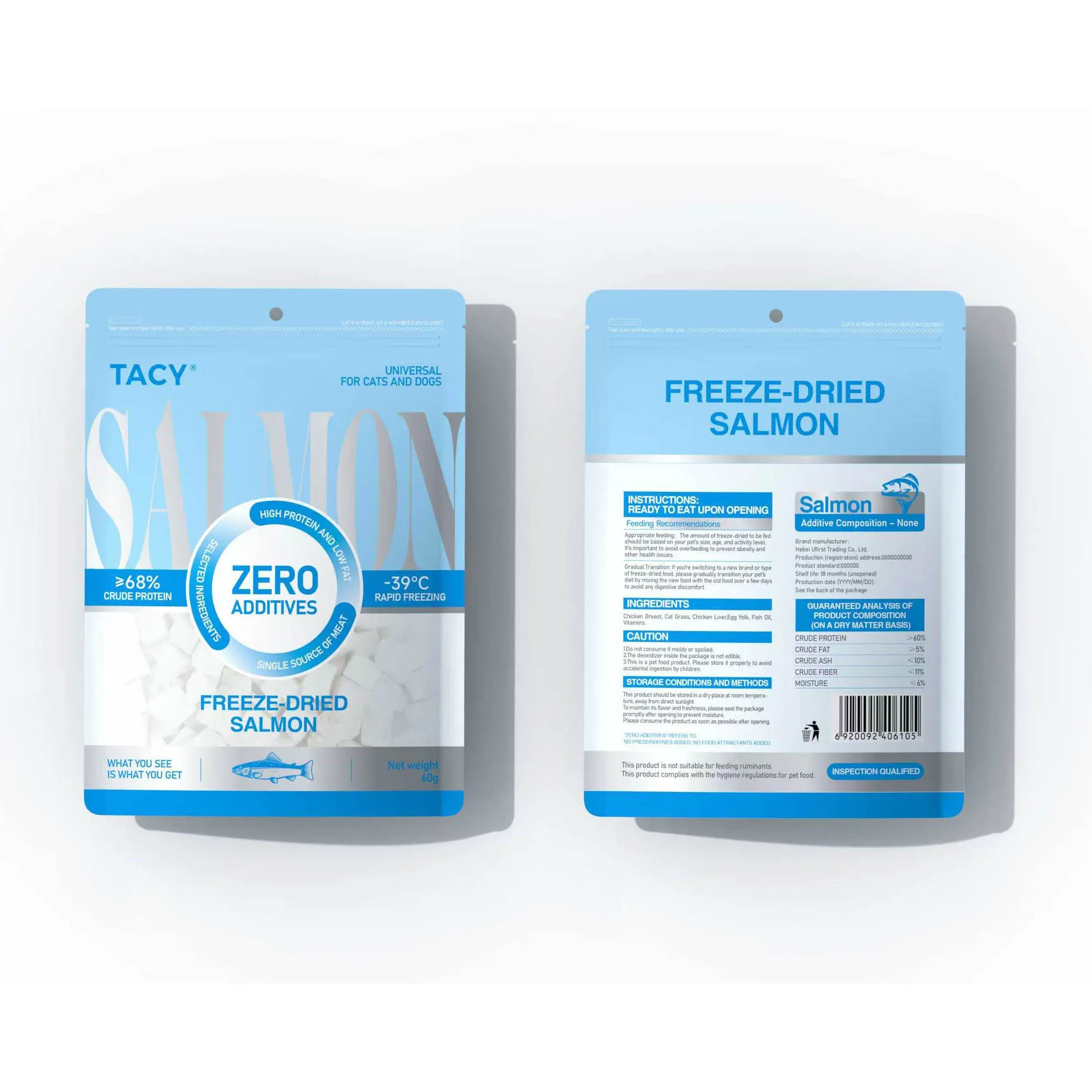 Курица говядина кролик утка ягненок тунец лосось мягкие Мясные Шарики кошачий сухой корм мешок