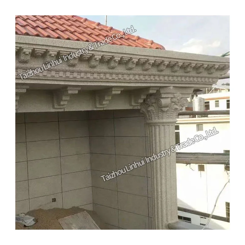 plastic mould cornice Moulding cast in place decorative Roof board Molds Eaves Molding cement concrete Exterior Wall Line moulds