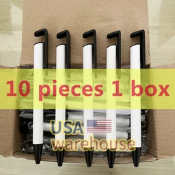 Sublimation Ink Pens usa warehouse Free shipping And Mobile Phone Stand Full Printing Ballpoint Sublimation Pens