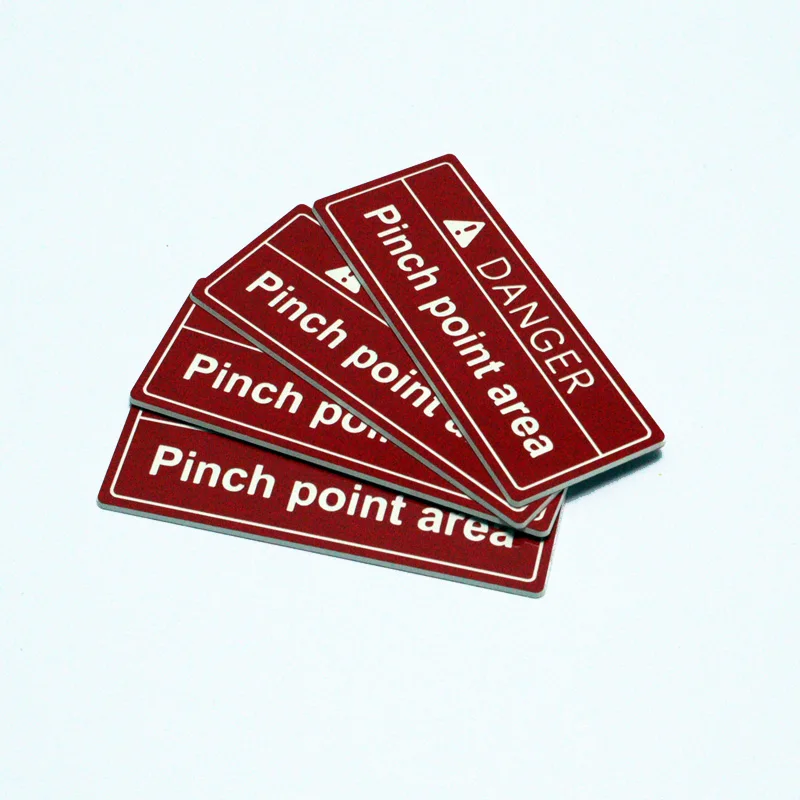 China Wholesale High Quality Engraved ABS  / Phenolic PV Solar Label Power System Tag