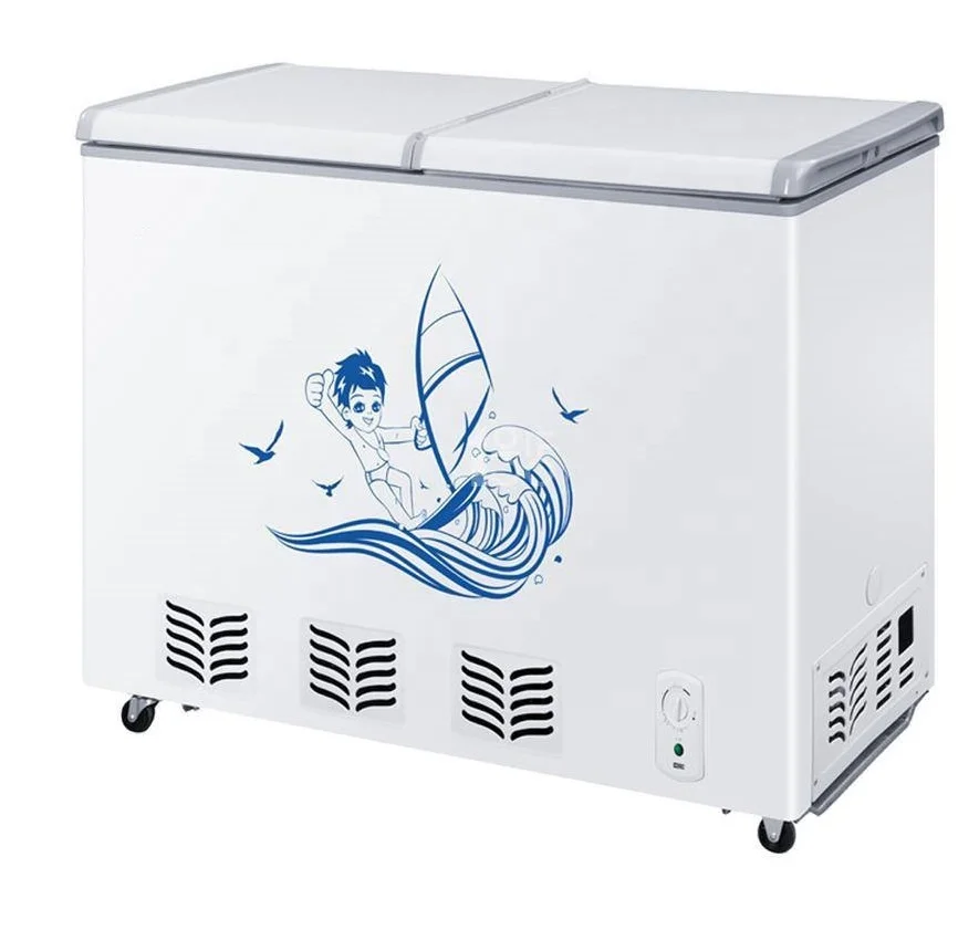 410L Home refrigeration DC 12V solar powered deep freezer