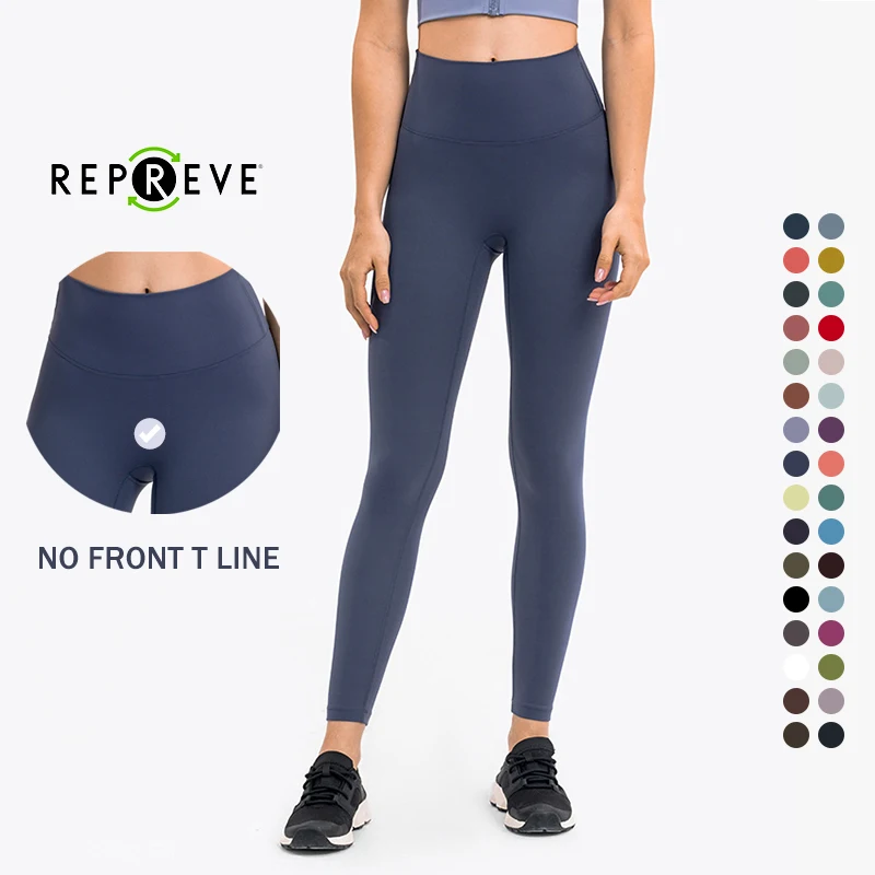 D19108 Эко-дружественные ombre переработанные Activewear Naked Feeling Buttery мягкие Леггинсы для йоги с высокой талией штаны для йоги