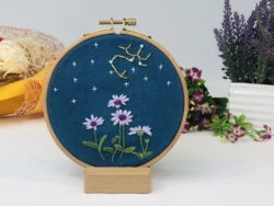 Xiurun  HOT Selling Handmade Embroidery Set Needlework Sewing Craft Libra DIY Embroidery Kits