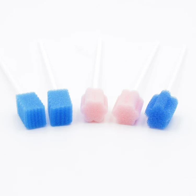 Disposable Medical Patient Mouth Cleaning Sponge Stick Foam Oral Swab