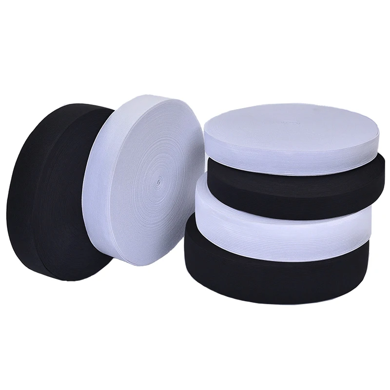 Factory Wholesales 1.5~6cm High Elasticity Crochet Knitted Waistband Elastic band For Pants Underwear