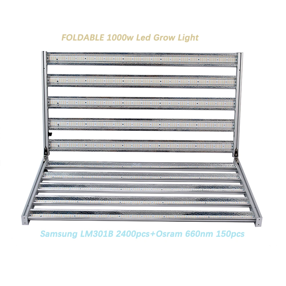 Yastar cob led full spectrum growth light bars samsung lm301h strip 1000w hydroponic growing lamp grow bulb