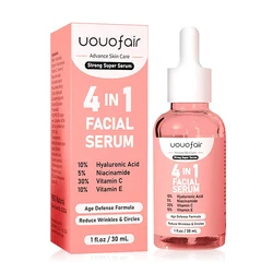 Free Sample Skin Care Hyauloronic Collagen Niacinamide 4 in 1 Face Serum Vitamin C Facial Serum