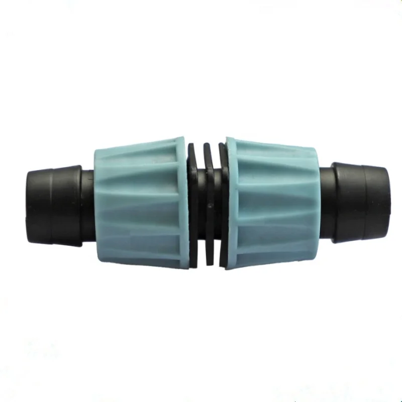 Automatic Farm Drip Irrigation System Drip Tape 16mm Coupling Connector Drip Fittings for Greenhouse Farmland