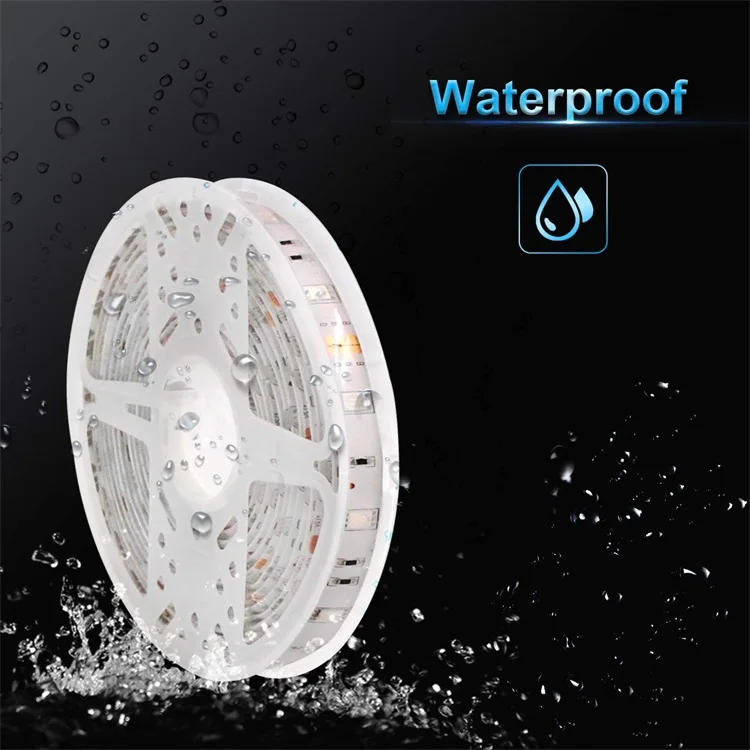 Tuya smart wifi wireless controller USB plug waterproof 5050 RGB 2m 5m 50ft 16.4ft led strips lights